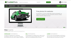 Desktop Screenshot of freewebphoto.com