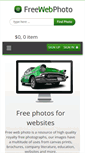 Mobile Screenshot of freewebphoto.com